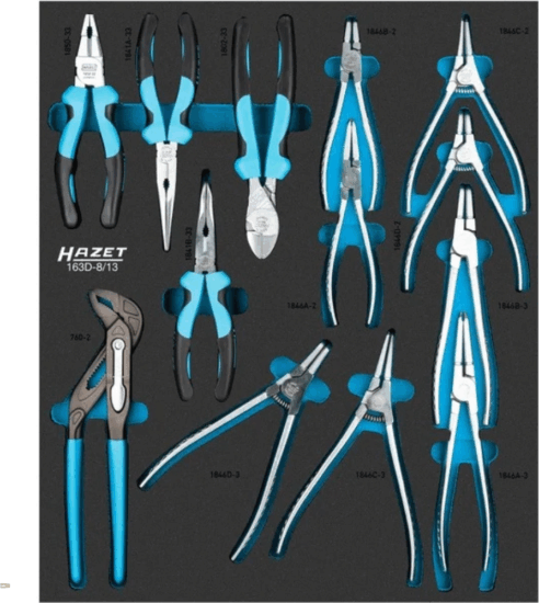 Hazet 163D-8/13 Fogókészlet (13db/csomag)