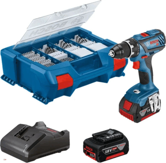 Bosch Professional Akkus fúró-csavarozó + tartozékkészlet (82db/csomag) Bosch Professional Akkus fúró-csavarozó + tartozékkészlet (82db/csomag)