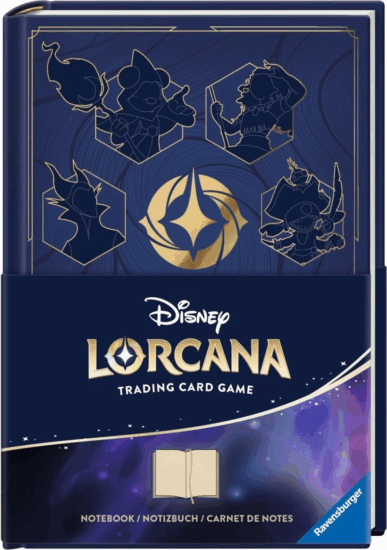 Ravensburger Disney Lorcana 32 lapos A5 Sima Jegyzetfüzet - Mintás
