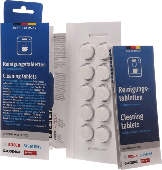 Bosch 00312502b Vízkő- és zsíroldó tabletta 10 darab Bosch 00312502b Vízkő- és zsíroldó tabletta 10 darab