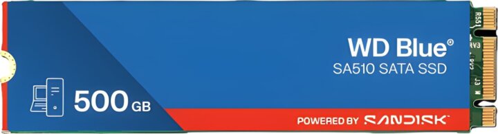 WD 500GB Blue SA510 M.2 SATA3 SSD WD 500GB Blue SA510 M.2 SATA3 SSD
