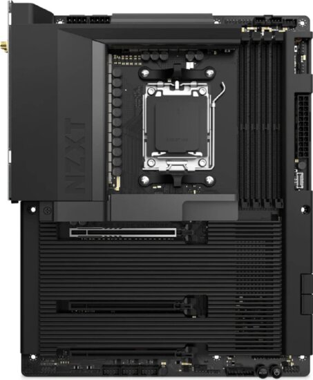NZXT N7 B850 DDR5 AMD AM5 ATX Alaplap - Fekete