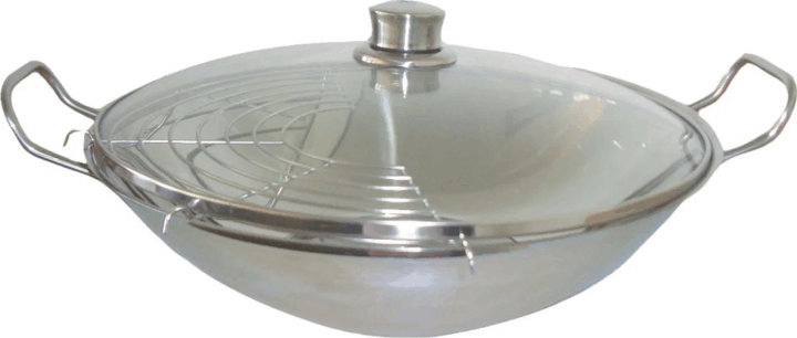 Bosch HEZ390090 Rozsdamentes Acél Wok Ø 35cm 5L - Inox