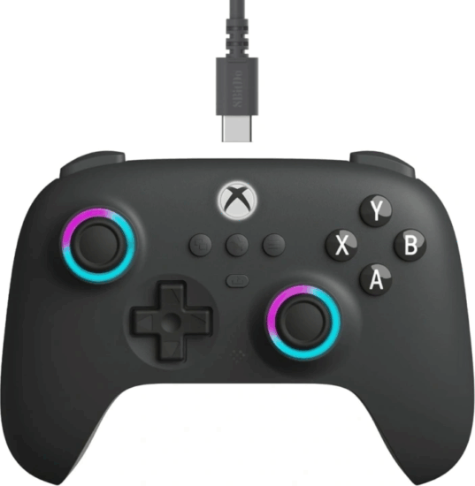 8BitDo Ultimate C USB-C Vezetékes Kontroller (Xbox Series X|S / Xbox One / PC) - Fekete