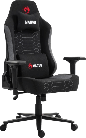 Marvo CH-178 Kahn Gamer Szék - Fekete / Szürke