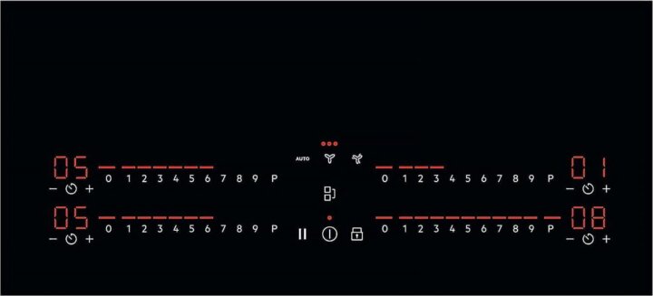 AEG CCE84543CB Beépíthető 4 zónás Indukciós Főzőlap 7350 Watt - Fekete