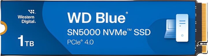 Western Digital 1TB Blue SN5000 NVMe PCIe M.2 Gen4x4 SSD Western Digital 1TB Blue SN5000 NVMe PCIe M.2 Gen4x4 SSD