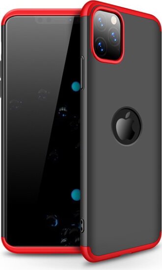 GKK GK0540 360 Full Protection 3in1 iPhone 11 Pro Hátlapvédő Tok - Fekete / Piros GKK GK0540 360 Full Protection 3in1 iPhone 11 Pro Hátlapvédő Tok - Fekete / Piros
