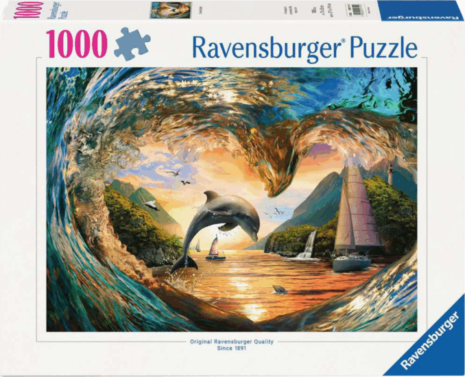 Ravensburger Ugrás a Naplementébe 1000 Darabos Puzzle