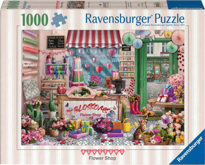 Ravensburger A Kis Virágbolt 1000 Darabos Puzzle Ravensburger A Kis Virágbolt 1000 Darabos Puzzle