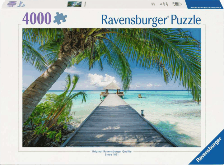 Ravensburger Álompart a Maldív-Szigeteken 4000 Darabos Puzzle