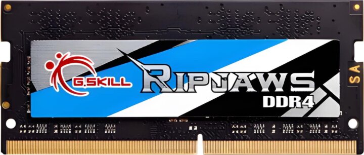 G.Skill 8GB / 3200 Ripjaws DDR4 SoDIMM CL22 Notebook RAM G.Skill 8GB / 3200 Ripjaws DDR4 SoDIMM CL22 Notebook RAM