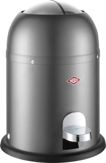 WESCO Mini Master 6 literes pedálos szemetes - Matt Szürke WESCO Mini Master 6 literes pedálos szemetes - Matt Szürke