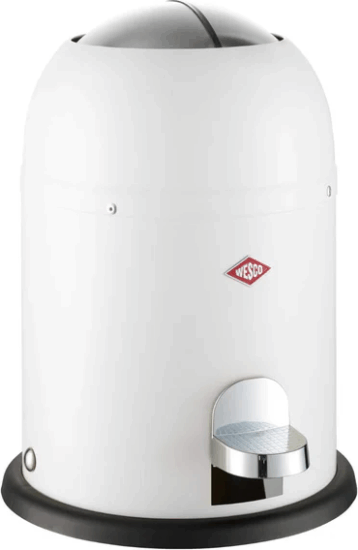 WESCO Mini Master 6 literes pedálos szemetes - Matt Fehér