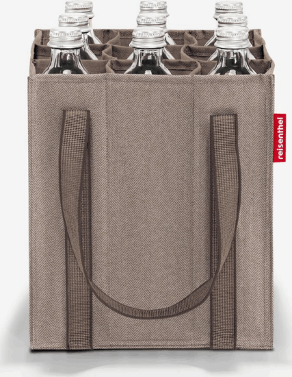Reisenthel ZJ6054 Palackokhoz való Bevásárlótáska 24 x 28 x 24 cm - Barna Reisenthel ZJ6054 Palackokhoz való Bevásárlótáska 24 x 28 x 24 cm - Barna