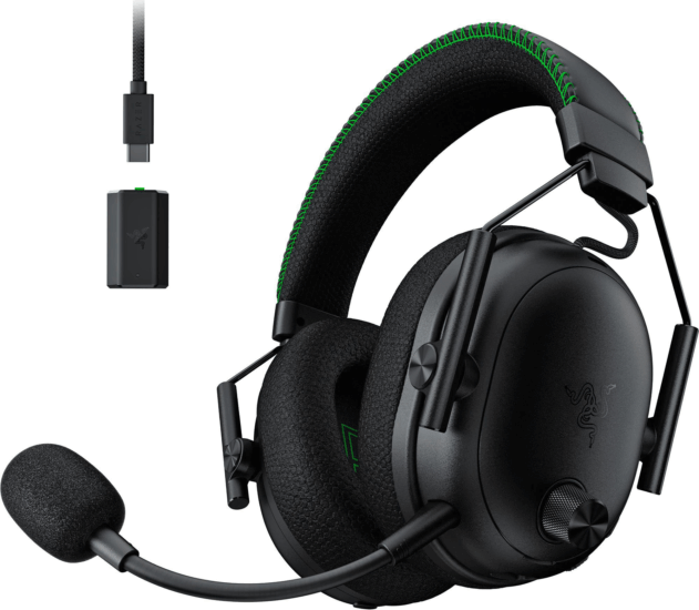 Razer BlackShark V3 Pro Xbox Bluetooth Gamer Fejhallgató Headset - Fekete/Zöld Razer BlackShark V3 Pro Xbox Bluetooth Gamer Fejhallgató Headset - Fekete/Zöld