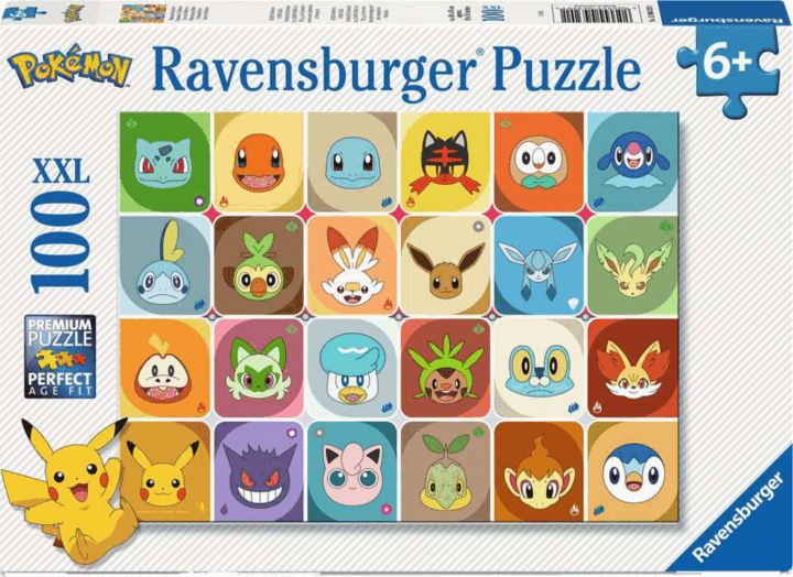 Ravensburger Pokémon Arcok 100 darabos XXL Puzzle