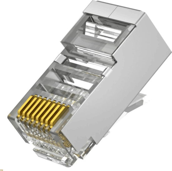 Nestron NPN-RJ45-1C6SF-PC10 RJ45 UTP csatlakozó (10db/csomag)