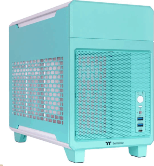 Thermaltake TR100 Mini Tower Számítógépház - Menta Thermaltake TR100 Mini Tower Számítógépház - Menta