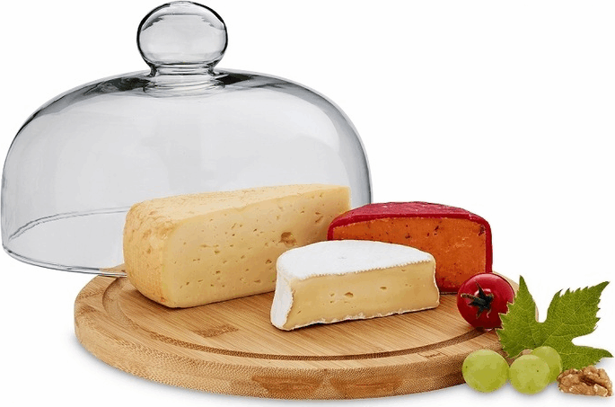 Zassenhaus Sajttálca fedővel 23 x 15,5 cm