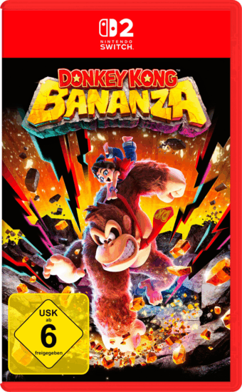 Nintendo Donkey Kong Bananza Nintendo Switch 2. Játékszoftver Nintendo Donkey Kong Bananza Nintendo Switch 2. Játékszoftver