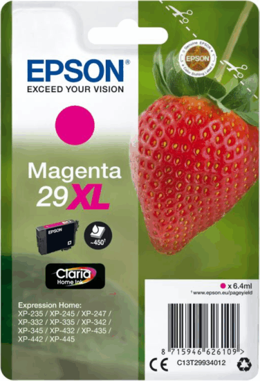 Epson 29XL Eredeti tintapatron 6.4ml - Magenta