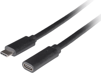 Lanberg CA-USBE-20CC-0015-BK USB-C 3.1 Apa - USB-C Anya Hosszabbító Kábel 1.5 - Fekete Lanberg CA-USBE-20CC-0015-BK USB-C 3.1 Apa - USB-C Anya Hosszabbító Kábel 1.5 - Fekete