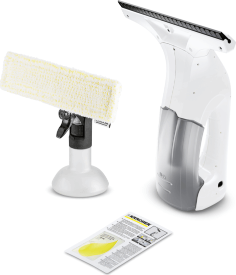 Karcher KWI 1 PLUS Elektromos Akkus Ablaktisztító készülék 0.1L - Fehér