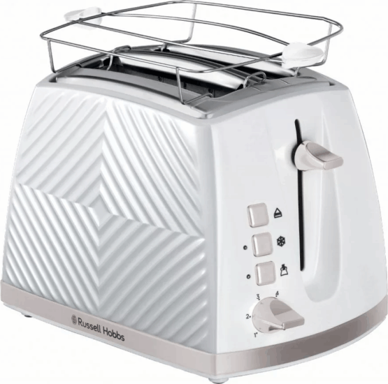 Russel Hobbs Groove 26391-56/RH 2 Szeletes Kenyérpirító 850W - Fehér