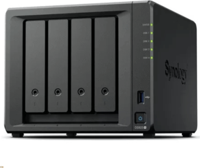 Synology DiskStation DS925+ 4-rekeszes NAS hálózati adattároló