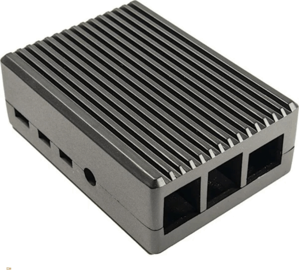 Inter-Tech ODS-716 Alumínium ház Raspberry Pi 4B -hez