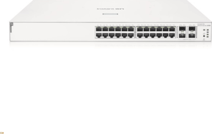 HP JL683B 28-port Smart Managed Gigabit PoE Asztali Switch