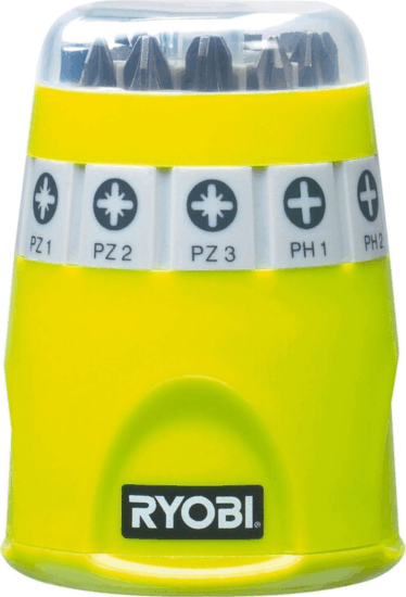Ryobi RAK10SD PH + PZ + SL Bit készlet 10 darabos
