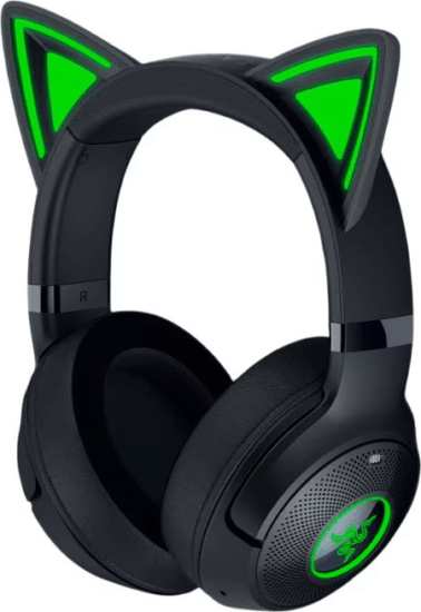 Razer Kraken Kitty V2 Bluetooth Gamer Fejhallgató Headset - Fekete / Zöld