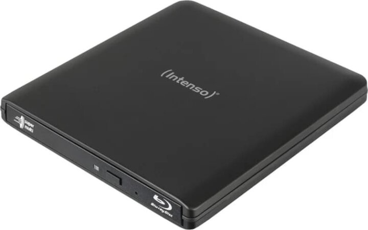 Intenso EOD 500BD Slim Külső USB 3.2 Gen 1 Blu-Ray író - Fekete Intenso EOD 500BD Slim Külső USB 3.2 Gen 1 Blu-Ray író - Fekete