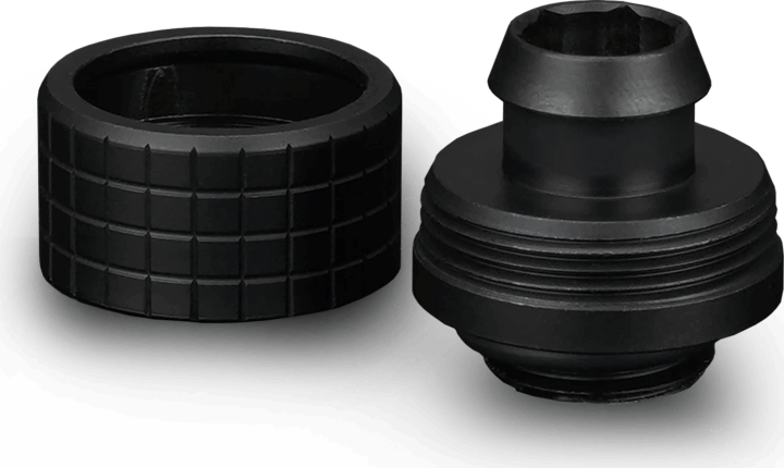 Thermal Grizzly TG-DM-FIT-0001 DeltaMate Fitting G1/4" apa ST16 Adapter - Fekete