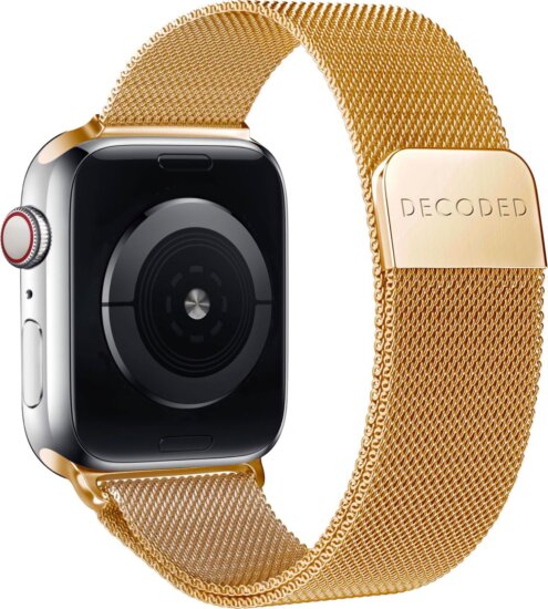 Decoded Traction Apple Watch Milánói Okosóra szíj 38/40/41/42mm - Arany Decoded Traction Apple Watch Milánói Okosóra szíj 38/40/41/42mm - Arany