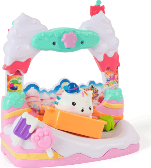 Spin Master Gabby babaháza A film - 7 darabos Kuchi Erkélye játékszett