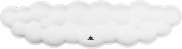 White Shark WS KP-012W CUMULUS-W csuklótámasz - Fehér