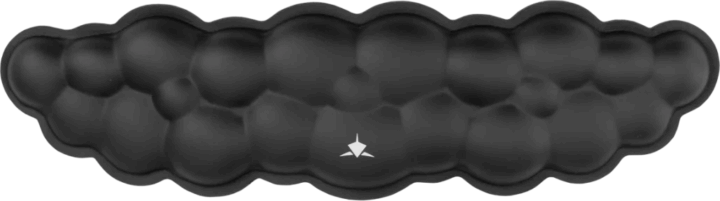 White Shark KP-011B CUMULUS-B Egér csuklótámasz - Fekete