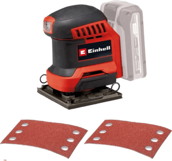 Einhell TE-OS 18/113 Li-Solo Power X-Change Akkus Rezgőcsiszoló 18V 113 x 101 mm (Akku és töltő nélkül)
