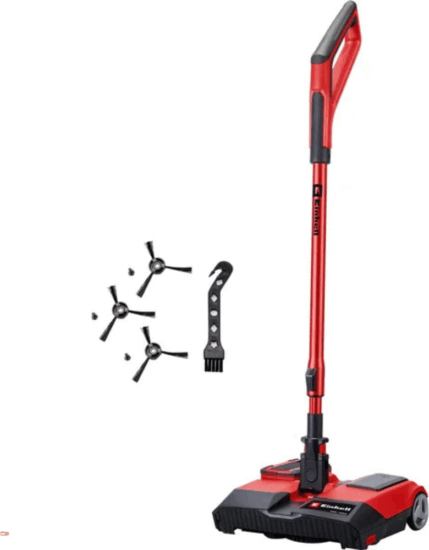 Einhell TE-FS 18 Li-Solo Vezeték nélküli Akkus álló kézi Porszívó / Seprőgép 18V (Akku és töltő nélkül) - Fekete/Piros