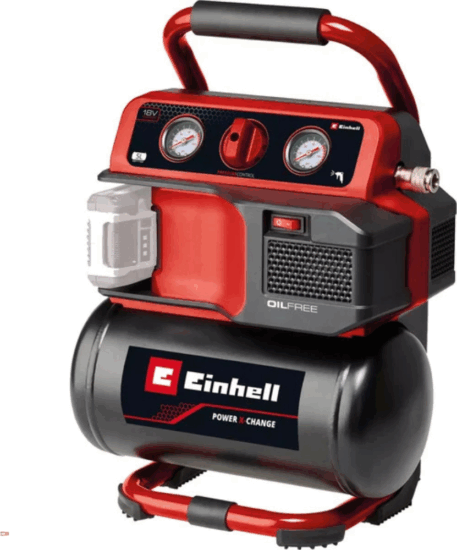 Einhell TE-AC 18/75 Li OF-Solo Power X-Change Akkus kompresszor 18V (Akku és töltő nélkül)