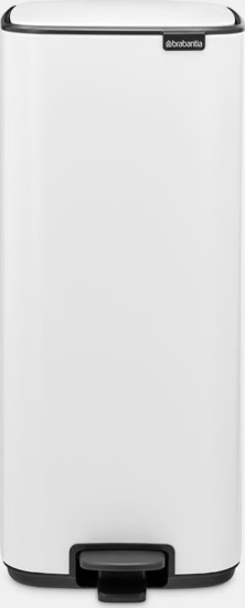Brabantia BO 30 literes fém pedálos szemetes - Fehér