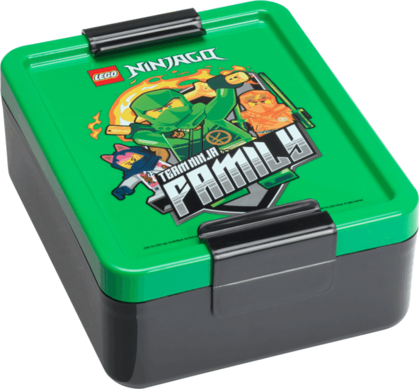 Room Copenhagen LEGO Ninjago Műanyag Uzsonnás Doboz 1L - Zöld