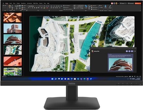 Lenovo 27" ThinkVision S27-4e 16:9 FullHD IPS LED Monitor - Fekete
