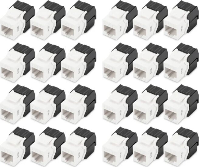 Digitus CAT6 RJ45 Keystone modul (24db/csomag)