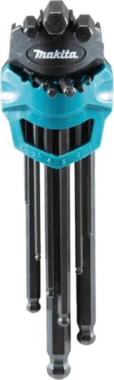 Makita B-65894 Gömb végű imbuszkulcs készlet (9 db)