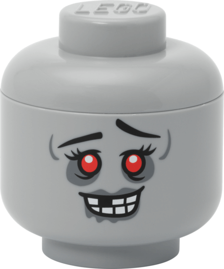 LEGO Room Copenhagen Mini Zombie tárolófej 1,2L