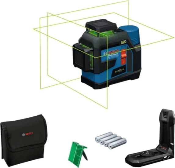 Bosch GLL 12V-100-33 CG Professional Elemes Keresztlézeres szintező max 100m